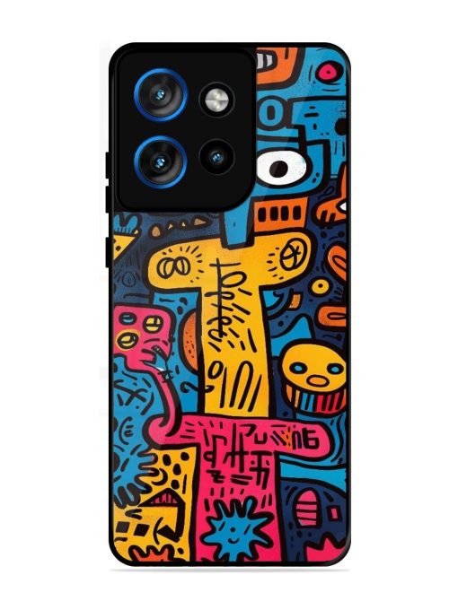 Doodletopia Glossy Soft Edge Case for Motorola Moto Edge 50 Neo (5G)