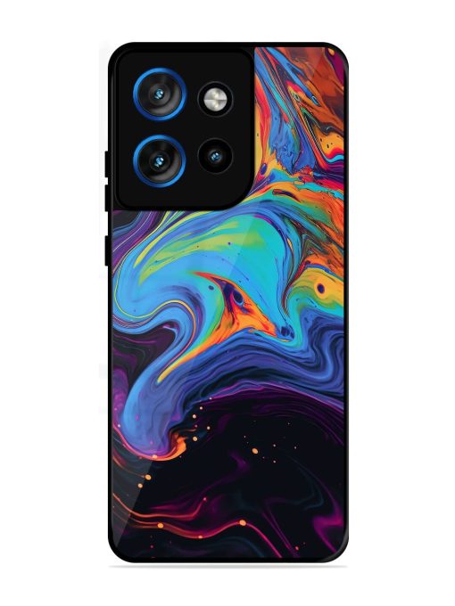 Liquid Dreamscape Glossy Soft Edge Case for Motorola Moto Edge 50 Neo (5G)