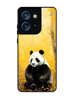 Golden Solitude Glossy Soft Edge Case for Motorola Moto Edge 50 Neo (5G)