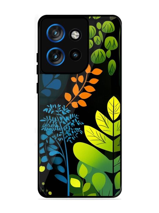 Midnight Garden Glossy Soft Edge Case for Motorola Moto Edge 50 Neo (5G)