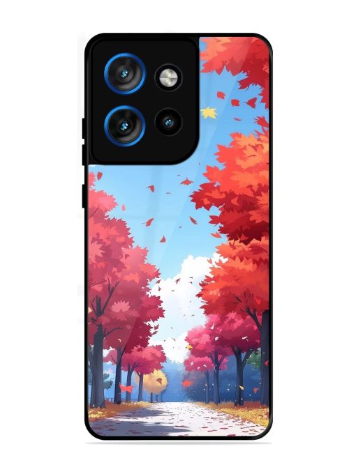 Autumn'S Embrace Glossy Soft Edge Case for Motorola Moto Edge 50 Neo (5G)