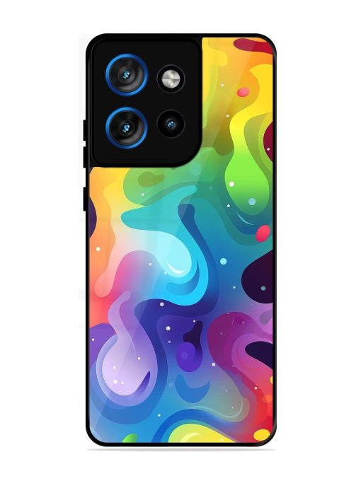 Rainbow River Glossy Soft Edge Case for Motorola Moto Edge 50 Neo (5G)