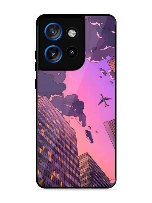 Urban Twilight Glossy Soft Edge Case for Motorola Moto Edge 50 Neo (5G)