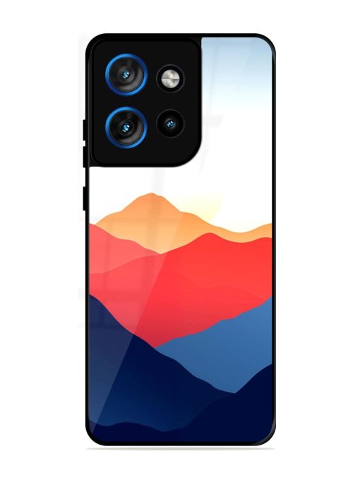 Sunset Peaks Glossy Soft Edge Case for Motorola Moto Edge 50 Neo (5G)