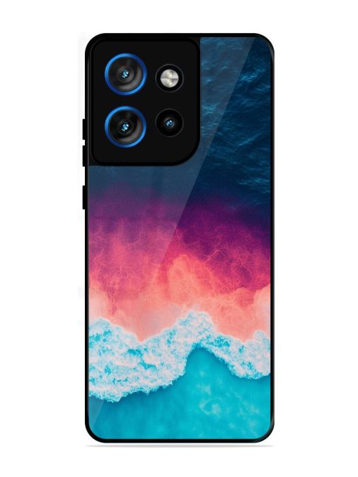 Where The Ocean Meets The Sky Glossy Soft Edge Case for Motorola Moto Edge 50 Neo (5G)