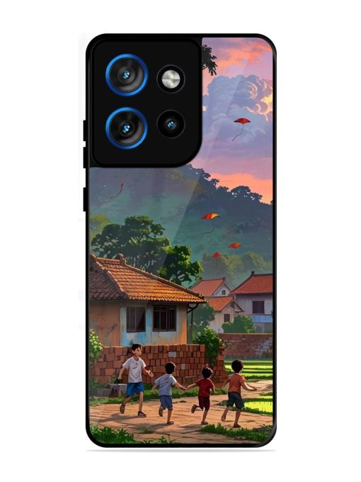 Sunset Play Glossy Soft Edge Case for Motorola Moto Edge 50 Neo (5G)