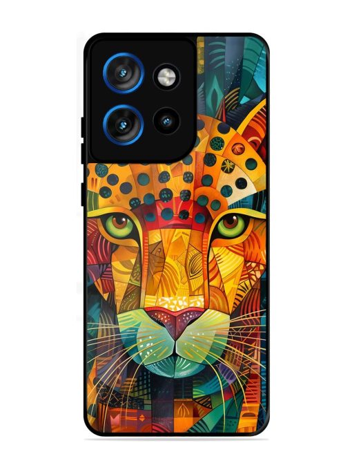 Mosaic Majesty Glossy Soft Edge Case for Motorola Moto Edge 50 Neo (5G)