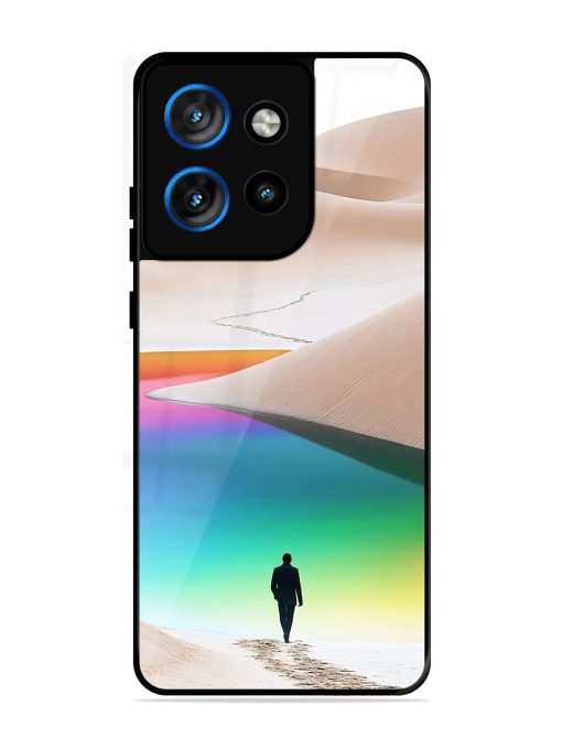 Desert Dreams Glossy Soft Edge Case for Motorola Moto Edge 50 Neo (5G)