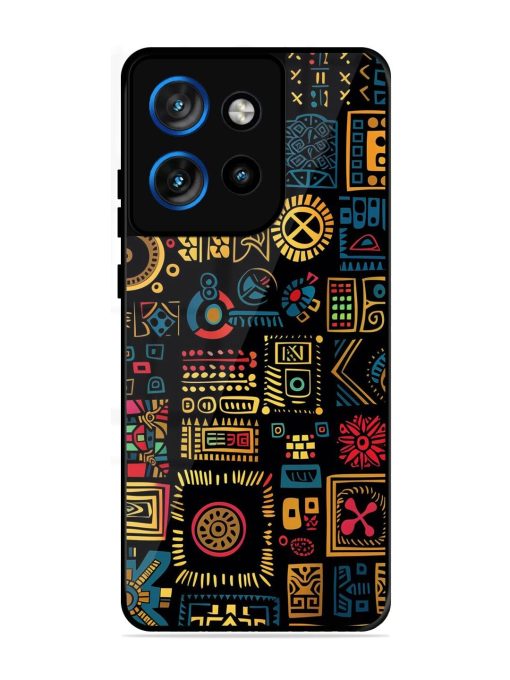 Tribal Tapestry Glossy Soft Edge Case for Motorola Moto Edge 50 Neo (5G)