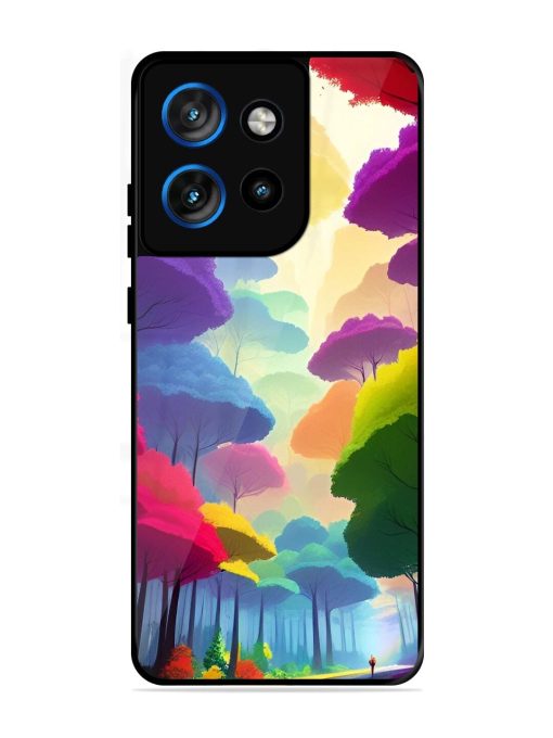 Rainbow Road Glossy Soft Edge Case for Motorola Moto Edge 50 Neo (5G)