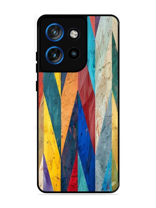 Abstract Tapestry Glossy Soft Edge Case for Motorola Moto Edge 50 Neo (5G)