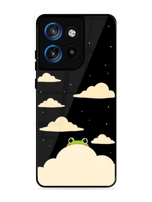 Froggy Night Sky Glossy Soft Edge Case for Motorola Moto Edge 50 Neo (5G)