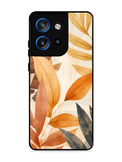 Earthy Elegance Glossy Soft Edge Case for Motorola Moto Edge 50 Neo (5G)