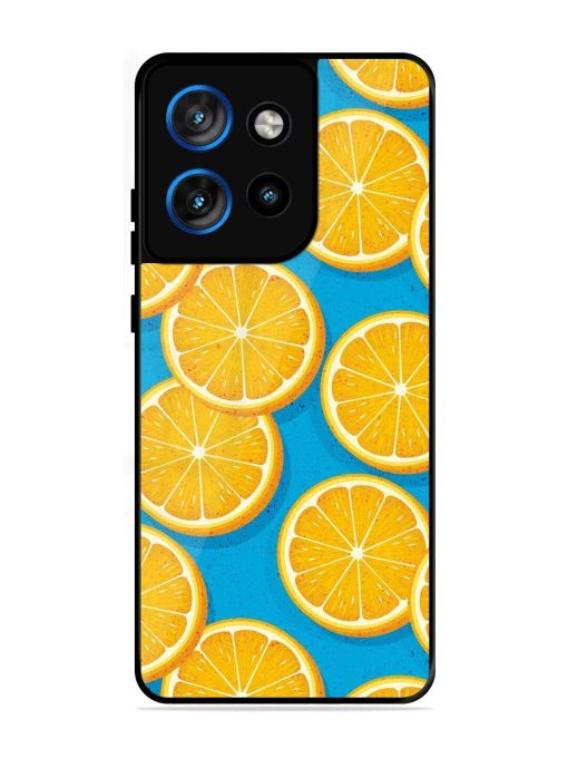Citrus Symphony Glossy Soft Edge Case for Motorola Moto Edge 50 Neo (5G)