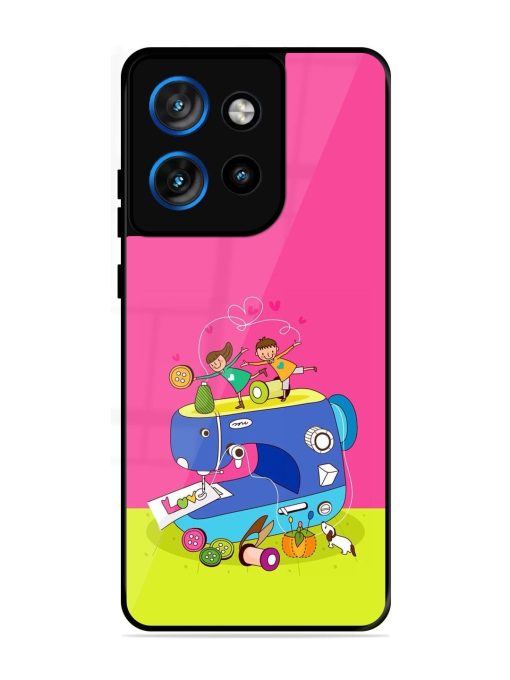 Sew Cute Glossy Soft Edge Case for Motorola Moto Edge 50 Neo (5G)