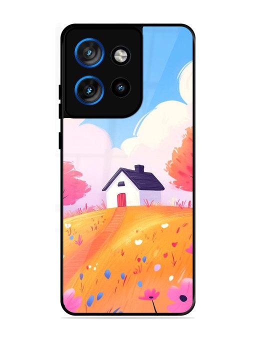 Hilltop Haven Glossy Soft Edge Case for Motorola Moto Edge 50 Neo (5G)