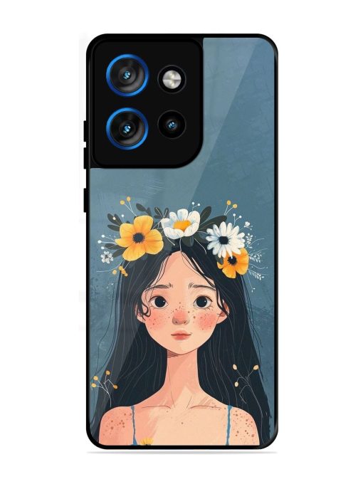 Gurl Art Glossy Soft Edge Case for Motorola Moto Edge 50 Neo (5G)