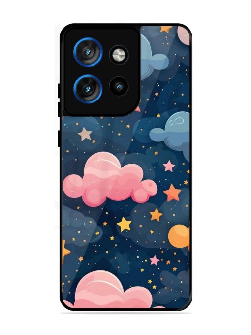 Twinkling Dreams Glossy Soft Edge Case for Motorola Moto Edge 50 Neo (5G)