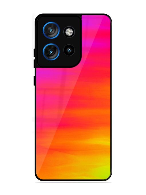 Neon Horizon Glossy Soft Edge Case for Motorola Moto Edge 50 Neo (5G)
