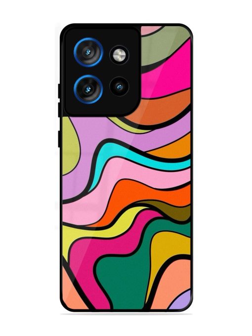 Wavy Wonder Glossy Soft Edge Case for Motorola Moto Edge 50 Neo (5G)