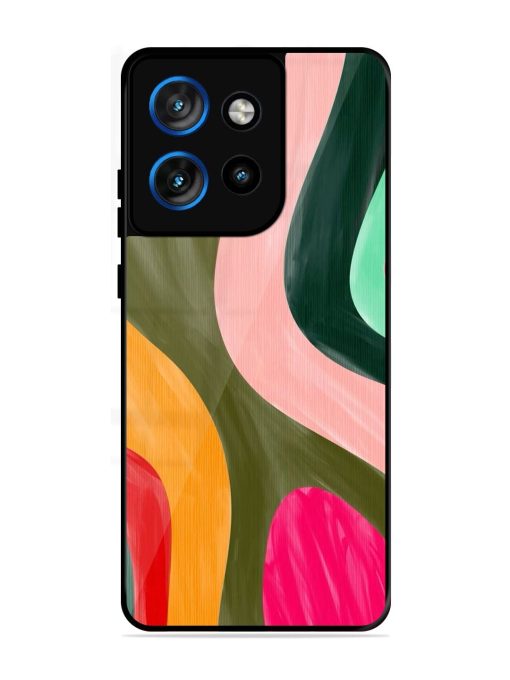 Wavy Wonderland Glossy Soft Edge Case for Motorola Moto Edge 50 Neo (5G)