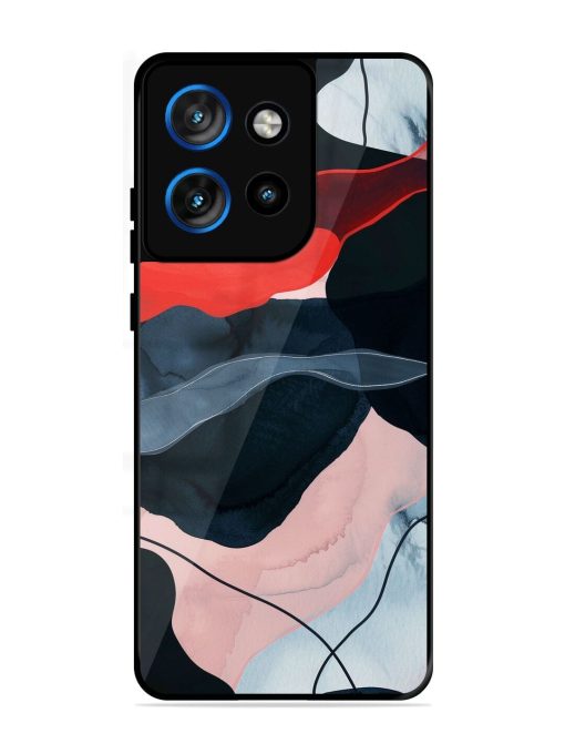 Dark Currents Glossy Soft Edge Case for Motorola Moto Edge 50 Neo (5G)