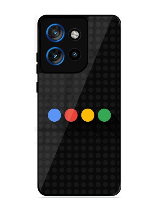 Google Dots Glossy Soft Edge Case for Motorola Moto Edge 50 Neo (5G)