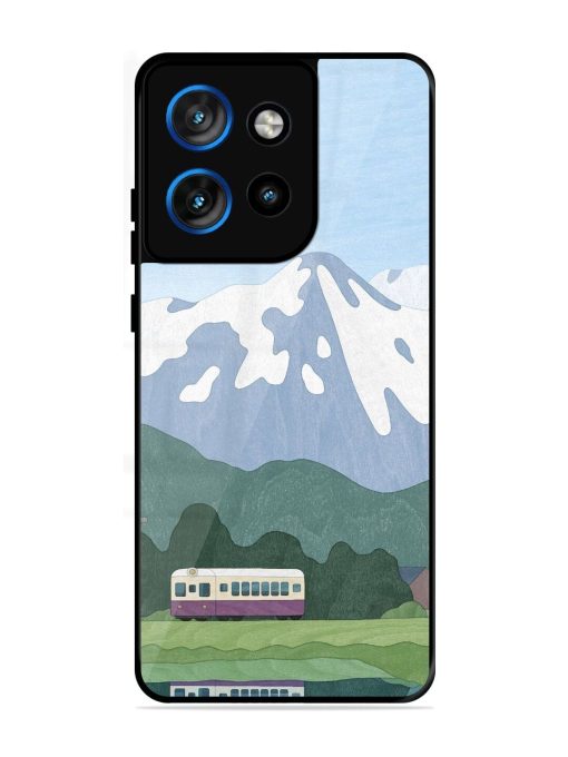 Mountainside Reflections Glossy Soft Edge Case for Motorola Moto Edge 50 Neo (5G)