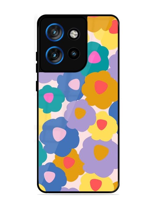 Flower Power Glossy Soft Edge Case for Motorola Moto Edge 50 Neo (5G)