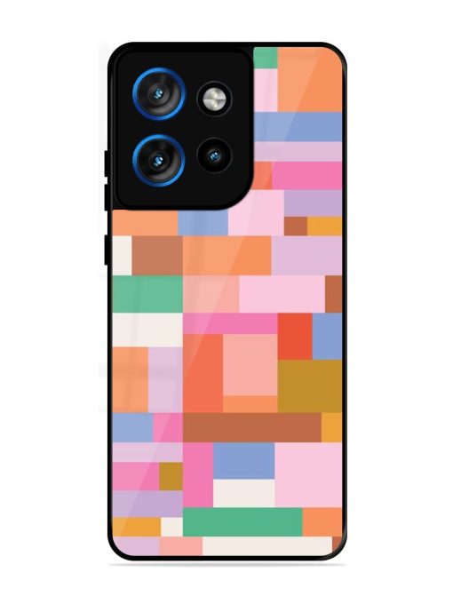 Colorful Chaos Glossy Soft Edge Case for Motorola Moto Edge 50 Neo (5G)