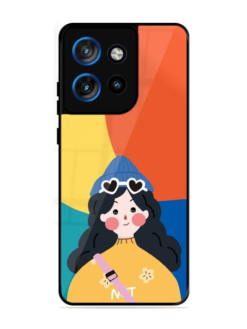 Colorful Vibes Glossy Soft Edge Case for Motorola Moto Edge 50 Neo (5G)