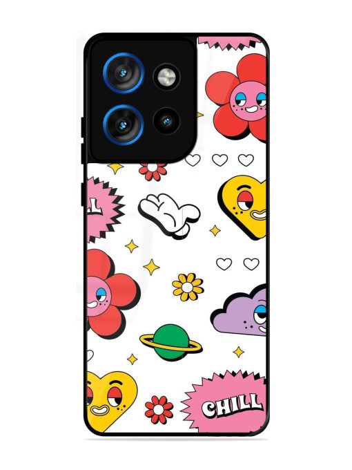 Whimsical Wonderland Glossy Soft Edge Case for Motorola Moto Edge 50 Neo (5G)