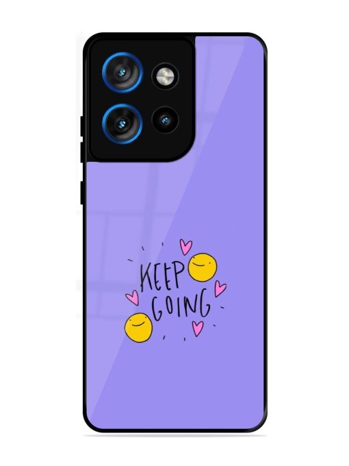 Smiling Through It All Glossy Soft Edge Case for Motorola Moto Edge 50 Neo (5G)