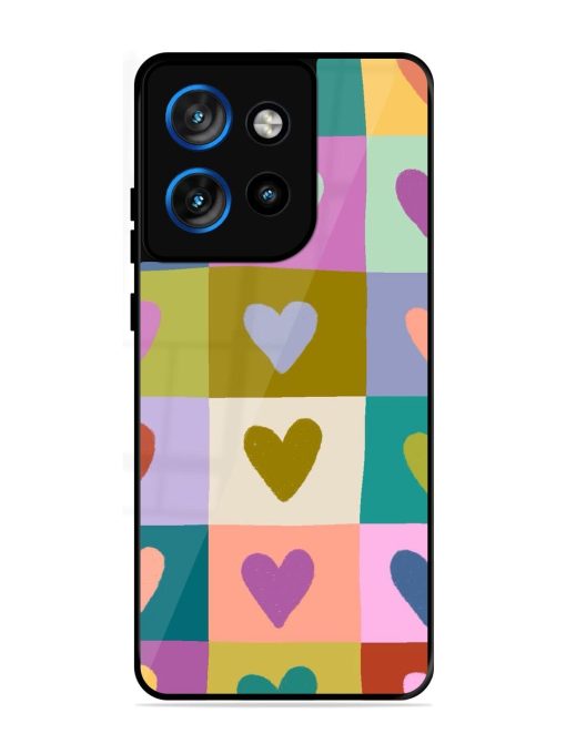 Box Of Hearts Glossy Soft Edge Case for Motorola Moto Edge 50 Neo (5G)