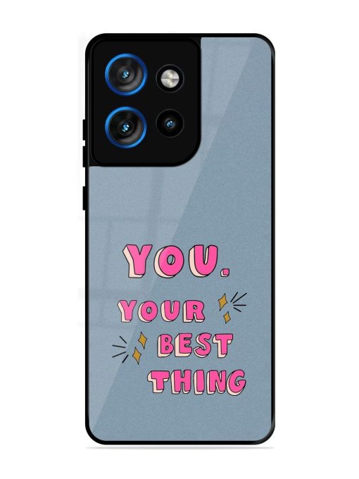 Self-Love Sparkles Glossy Soft Edge Case for Motorola Moto Edge 50 Neo (5G)