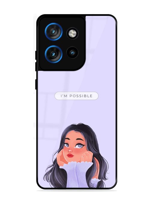 Im Possible Glossy Soft Edge Case for Motorola Moto Edge 50 Neo (5G)