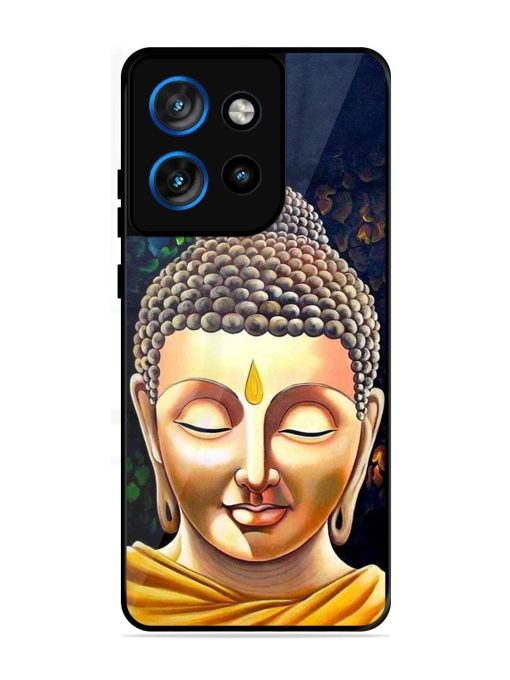 Buddha Face Glossy Soft Edge Case for Motorola Moto Edge 50 Neo (5G)