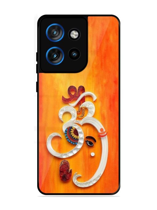 Ganesha In Quilling Art Glossy Soft Edge Case for Motorola Moto Edge 50 Neo (5G)