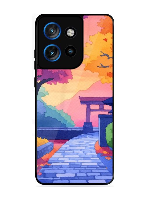 Autumnal Serenity Glossy Soft Edge Case for Motorola Moto Edge 50 Neo (5G)