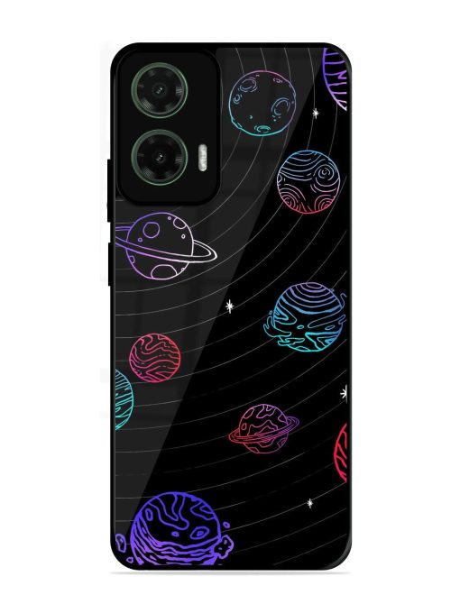 Cosmic Ballet Glossy Soft Edge Case for Motorola Moto G35 (5G)