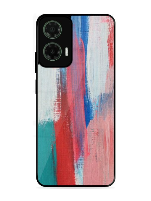 Colorful Chaos Glossy Soft Edge Case for Motorola Moto G35 (5G)