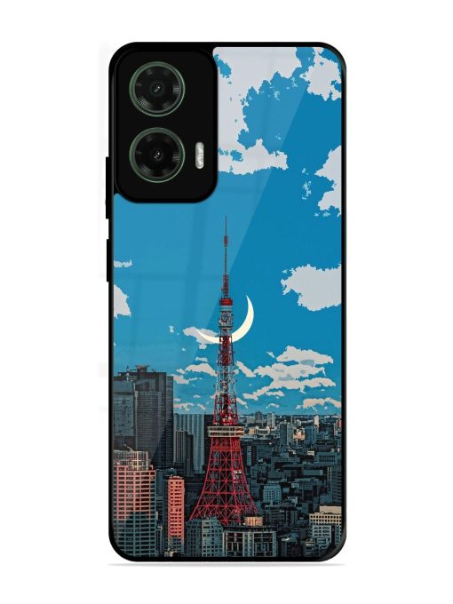 Tokyo Twilight Glossy Soft Edge Case for Motorola Moto G35 (5G)