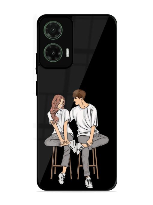 Soulful Connection Glossy Soft Edge Case for Motorola Moto G35 (5G)
