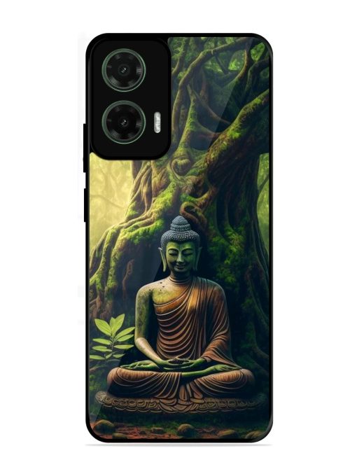 Green Buddha Art Glossy Soft Edge Case for Motorola Moto G35 (5G)