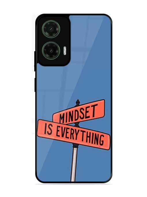 Mindset Matters Glossy Soft Edge Case for Motorola Moto G35 (5G)