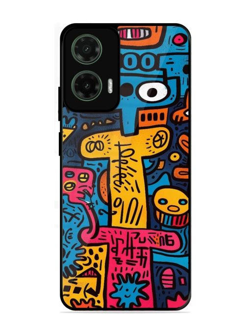 Doodletopia Glossy Soft Edge Case for Motorola Moto G35 (5G)