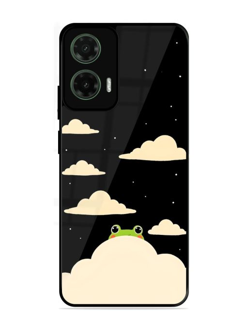 Froggy Night Sky Glossy Soft Edge Case for Motorola Moto G35 (5G)