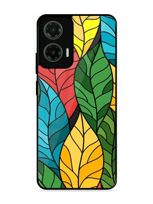 Foliage Fiesta Glossy Soft Edge Case for Motorola Moto G35 (5G)