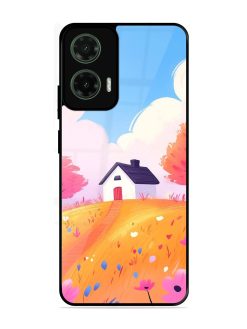 Hilltop Haven Glossy Soft Edge Case for Motorola Moto G35 (5G)