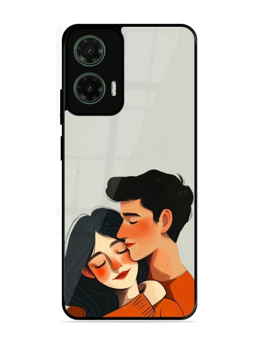 Craft Couples Glossy Soft Edge Case for Motorola Moto G35 (5G)